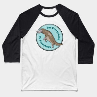 Platypus Baseball T-Shirt